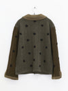 YANYAN KNITS Fall/Winter 2025: Daisy Work Jacket / V-Neck Vest / DAISY Maxi Skirt YYK-YYW25-2051-LV (Jacket)